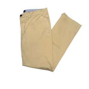Tommy Hilfiger Men’s Tan Stretch Chino Pants Regular Fit 33x30
